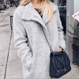 Gray coat